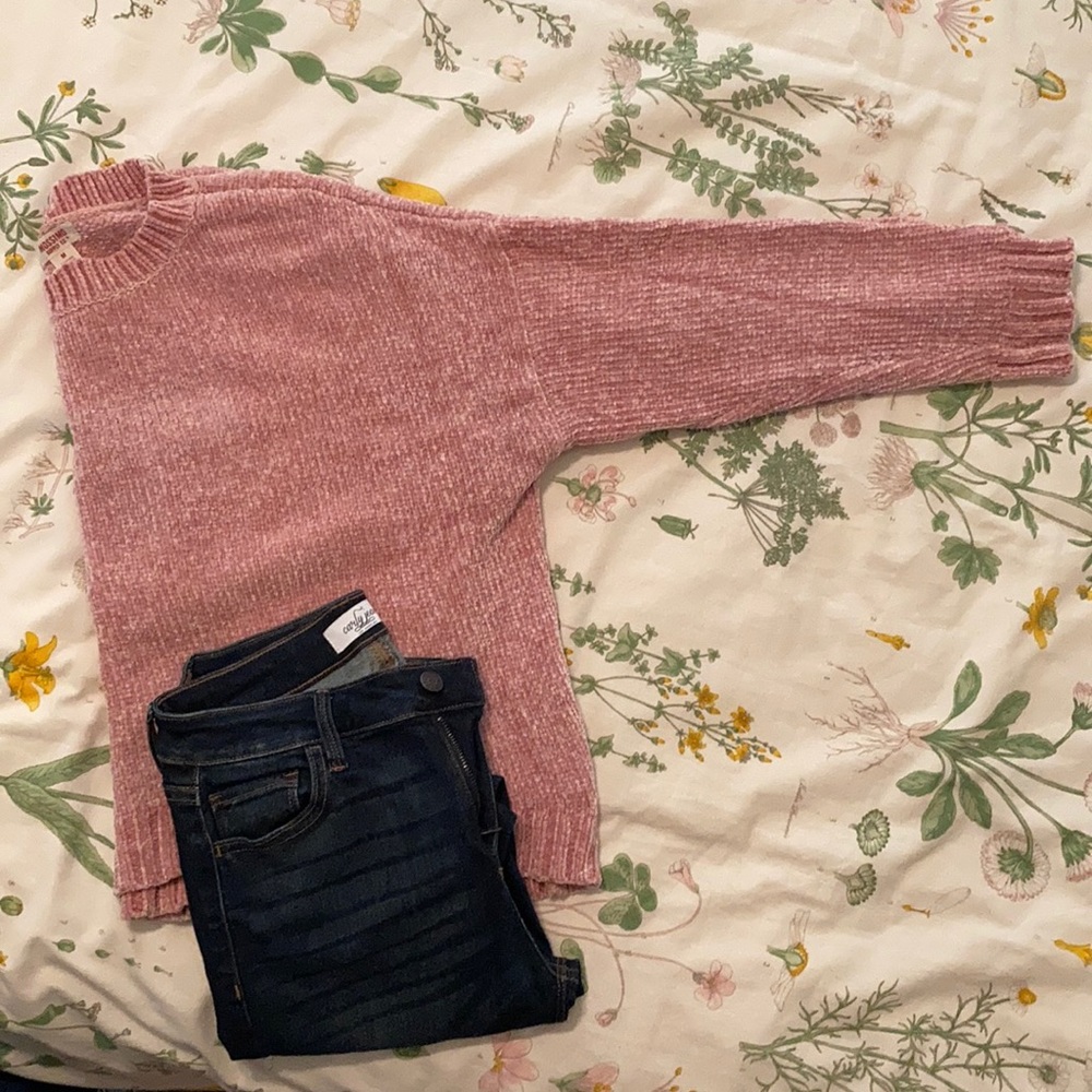 Chenille sweater